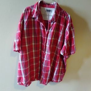 Wrangler 3XL button down shirt men's